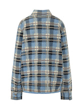 GUEST IN RESIDENCE - Plaid Work Shirt with Flap Pockets - Blue - LIDIASHOPPING® - Official Website