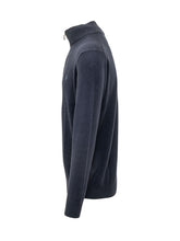 POLO RALPH LAUREN - Pullover con Collo Alto e Mezza Zip - Blu - LIDIASHOPPING® - Official Website