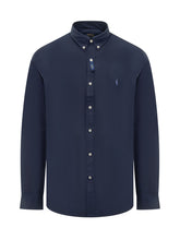 POLO RALPH LAUREN - Camicia Sportiva a Maniche Lunghe - Blu - LIDIASHOPPING® - Official Website
