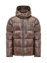 POLO RALPH LAUREN - Padded Jacket with Hood - Brown - LIDIASHOPPING® - Official Website