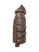 POLO RALPH LAUREN - Padded Jacket with Hood - Brown - LIDIASHOPPING® - Official Website