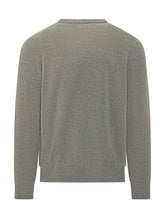 POLO RALPH LAUREN - Crewneck Pullover with Chest Logo Embroidery - Grey - LIDIASHOPPING® - Official Website