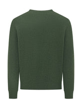 POLO RALPH LAUREN - Pullover Girocollo con Ricamo Logo sul Petto - Verde - LIDIASHOPPING® - Official Website