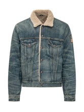 POLO RALPH LAUREN - Giacca Trucker con Collo Morbido - Blu - LIDIASHOPPING® - Official Website