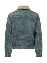 POLO RALPH LAUREN - Giacca Trucker con Collo Morbido - Blu - LIDIASHOPPING® - Official Website