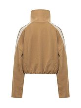 PALM ANGELS - Palm Tree Giacca con Zip - Beige - LIDIASHOPPING® - Official Website