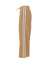 PALM ANGELS - Palm Tree Wide Leg Pants - Beige - LIDIASHOPPING® - Official Website