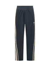 PALM ANGELS - Palm Tree Track Pant con Bande Laterali - Blu - LIDIASHOPPING® - Official Website