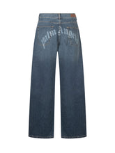 PALM ANGELS - Jeans Loose a Cinque Tasche - Blu - LIDIASHOPPING® - Official Website