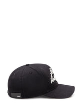 AMIRI - Cappellino Hollywood con Ricamo Frontale - Nero - LIDIASHOPPING® - Official Website