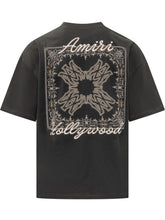 AMIRI - T-shirt with Ornamental Chest Graphic - Black - LIDIASHOPPING® - Official Website