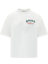 AMIRI - Hollywood T-shirt with Chest Print - White - LIDIASHOPPING® - Official Website