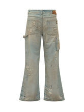 AMIRI - Jeans Carpenter con Dettagli Usurati - Blu - LIDIASHOPPING® - Official Website