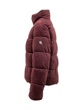 LAUREN RALPH LAUREN - Short puffer jacket featuring a voluminous silhouette, horizontal quilting, padded high collar, long sleeves and front zip fastening. - Red - LIDIASHOPPING® - Official Website