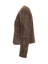BULLY - Giacca Girocollo con Bottoni - Marrone - LIDIASHOPPING® - Official Website