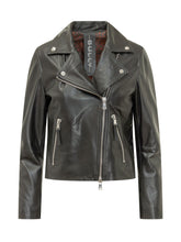 BULLY - Biker Jacket with Zip - Black - LIDIASHOPPING® - Official Website