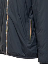 K-WAY - Le Vrai Claude Jacket with Front Zip - Blue - LIDIASHOPPING® - Official Website