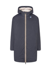 K-WAY - Parka Le Vrai 4.0 Eiffel con Cappuccio - Blu - LIDIASHOPPING® - Official Website