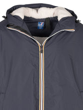 K-WAY - Parka Le Vrai 4.0 Eiffel con Cappuccio - Blu - LIDIASHOPPING® - Official Website