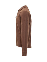 K-WAY - Polo Gleren con Colletto e Mezza Zip - Marrone - LIDIASHOPPING® - Official Website