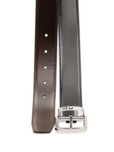 MONTBLANC - Belt with Rectangular Buckle - Black - LIDIASHOPPING® - Official Website