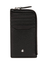 MONTBLANC - Card Holder with Zip - Black - LIDIASHOPPING® - Official Website