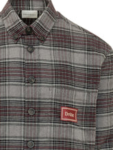 DROLE DE MONSIEUR - Boxy Checked Shirt - Grey - LIDIASHOPPING® - Official Website