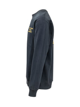 DROLE DE MONSIEUR - Felpa Girocollo con Slogan - Blu - LIDIASHOPPING® - Official Website