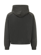 FOUND - Felpa con Cappuccio e Borchie - Nero - LIDIASHOPPING® - Official Website