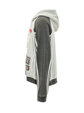 FOUND - Felpa Racer con Cappuccio - Grigio - LIDIASHOPPING® - Official Website