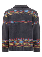 FOUND - Cardigan Isles con Motivi Figurativi - Blu - LIDIASHOPPING® - Official Website