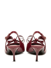 DOLCE & GABBANA - Slingback a Punta con Fiocchi - Rosso - LIDIASHOPPING® - Official Website