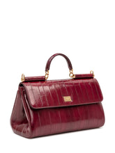 DOLCE & GABBANA - Borsa Anguilla a Mano con Patta - Rosso - LIDIASHOPPING® - Official Website