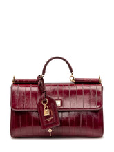 DOLCE & GABBANA - Borsa Anguilla a Mano con Patta - Rosso - LIDIASHOPPING® - Official Website