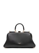 DOLCE & GABBANA - Borsa con Cornice e Manico Superiore - Nero - LIDIASHOPPING® - Official Website