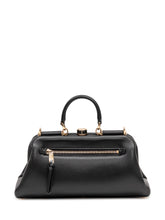 DOLCE & GABBANA - Borsa con Cornice e Manico Superiore - Nero - LIDIASHOPPING® - Official Website