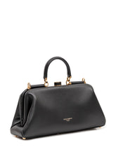 DOLCE & GABBANA - Borsa con Cornice e Manico Superiore - Nero - LIDIASHOPPING® - Official Website
