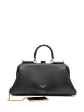 DOLCE & GABBANA - Borsa con Cornice e Manico Superiore - Nero - LIDIASHOPPING® - Official Website