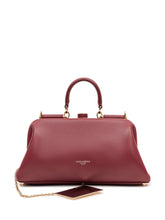 DOLCE & GABBANA - Borsa con Cornice e Manico Superiore - Rosso - LIDIASHOPPING® - Official Website