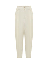 ALBERTA FERRETTI - High Waisted Trousers - White - LIDIASHOPPING® - Official Website