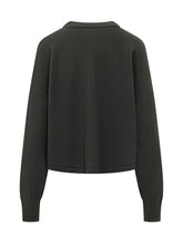 ALBERTA FERRETTI - Maglia Girocollo con Logo - Nero - LIDIASHOPPING® - Official Website