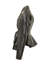 ALBERTA FERRETTI - Giacca Nappa Plonge - Nero - LIDIASHOPPING® - Official Website