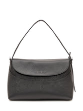 ORCIANI - Borsa Nana Soft Midi con Tracolla - Nero - LIDIASHOPPING® - Official Website