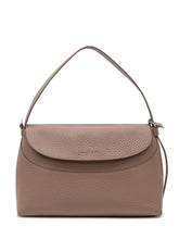 ORCIANI - Nana Soft Midi Flap Bag - Brown - LIDIASHOPPING® - Official Website