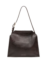 ORCIANI - Borsa a Spalla Trinity con Tracolla Sottile - Marrone - LIDIASHOPPING® - Official Website