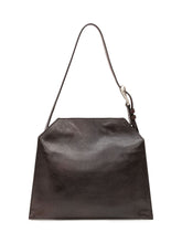 ORCIANI - Borsa a Spalla Trinity con Tracolla Sottile - Marrone - LIDIASHOPPING® - Official Website