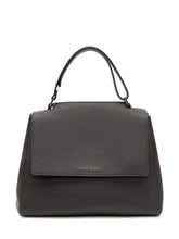 ORCIANI - Sveva Soft Bag with Short Handle - Black - LIDIASHOPPING® - Official Website