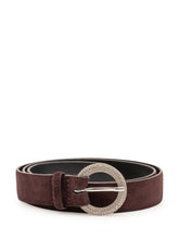 ORCIANI - Cintura con Fibbia Decorata - Marrone - LIDIASHOPPING® - Official Website