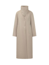 SPORTMAX - Cappotto Assenso con Collo Alto - Beige - LIDIASHOPPING® - Official Website
