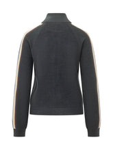 CASABLANCA - Culture Track Top with Zip - Blue - LIDIASHOPPING® - Official Website